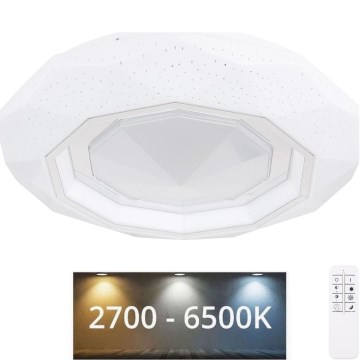 Globo - Dimbare LED plafondlamp LED/24W/230V 2700-6500K + afstandsbediening