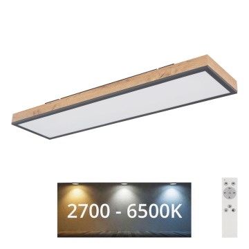 Globo - Dimbare LED Plafondlamp LED/24W/230V 2700-6500K + afstandsbediening