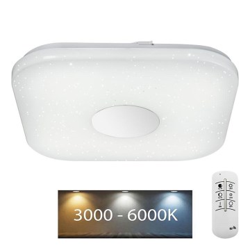 Globo - Dimbare LED plafondlamp LED/24W/230V 3000-6000K + afstandsbediening