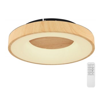 Globo - Dimbare LED plafondlamp LED/30W/230V + afstandsbediening