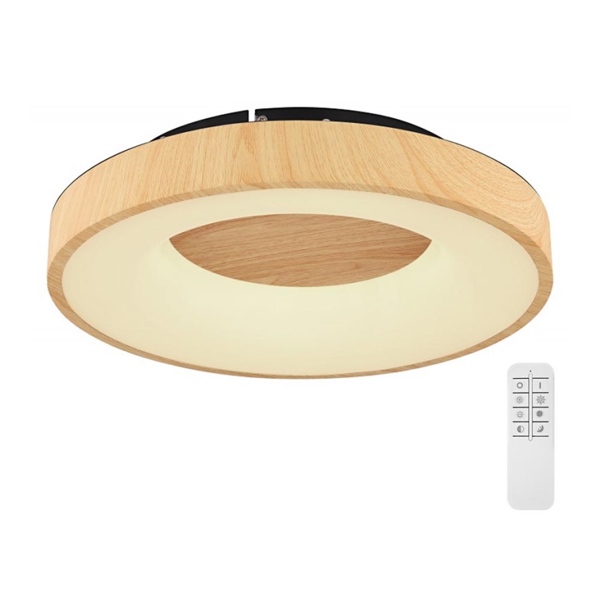 Globo - Dimbare LED plafondlamp LED/30W/230V + afstandsbediening