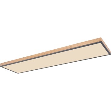 Globo - Dimbare LED plafondlamp LED/36W/230V 2700-6500K + afstandsbediening bruin/grijs