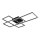 Globo - Dimbare LED Plafondlamp LED/40W/230V 2700-6500K 51x74 cm Wi-Fi Tuya + afstandsbediening