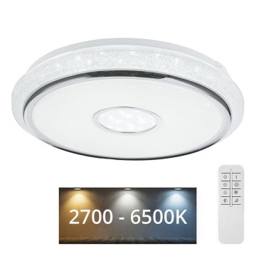Globo - Dimbare LED plafondlamp LED/40W/230V 2700-6500K + afstandsbediening