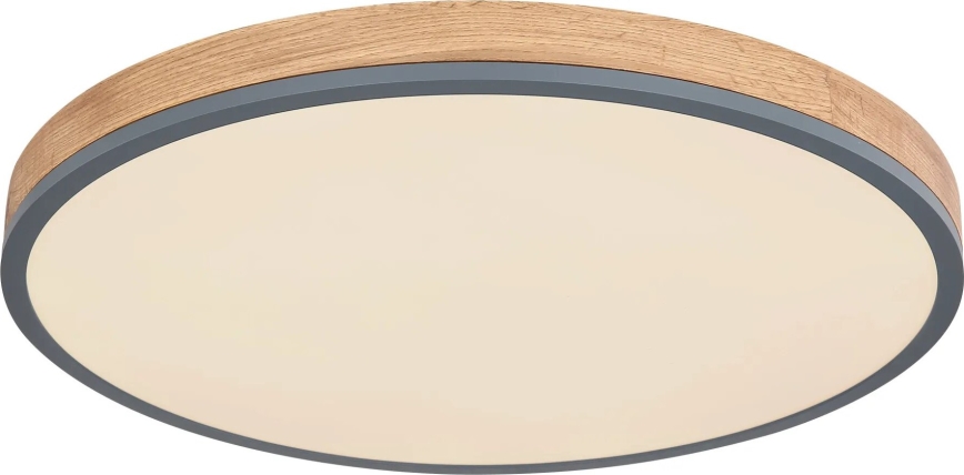 Globo - Dimbare LED plafondlamp LED/40W/230V 2700-6500K diameter 60 cm + afstandsbediening bruin/grijs