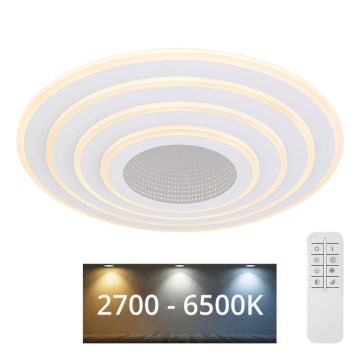 Globo - dimbare LED-plafondlamp LED/40W/230V 2700-6500K Wi-Fi Tuya Ø 42 cm + afstandsbediening