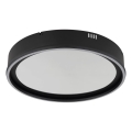 Globo - dimbare LED-plafondlamp LED/40W/230V 2700-6500K Ø 51,5 cm zwart + afstandsbediening