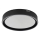 Globo - dimbare LED-plafondlamp LED/40W/230V 2700-6500K Ø 51,5 cm zwart + afstandsbediening