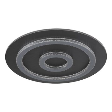 Globo - Dimbare LED-plafondlamp LED/40W/230V 3000-6500K Ø 45 cm antraciet + afstandsbediening