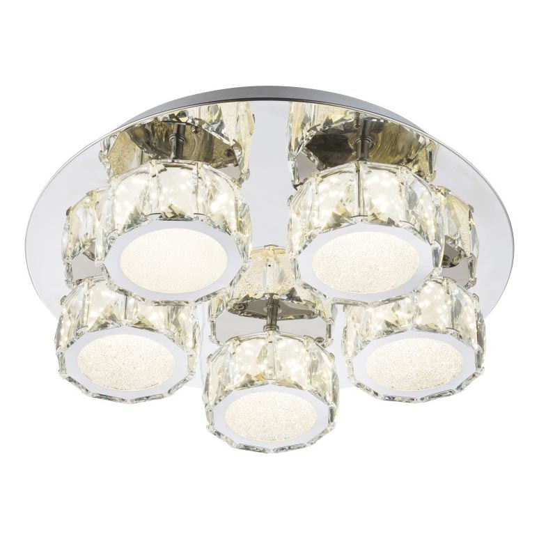 Globo - Dimbare LED plafondlamp LED/40W/230V 4000K diameter 40 cm