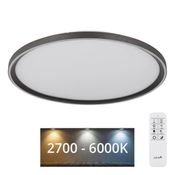 Globo - Dimbare LED Plafondlamp LED/48W/230V 2700-6000K + afstandsbediening diameter 50 cm