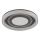 Globo - Dimbare LED plafondlamp LED/48W/230V 2700-6000K diameter 48 cm antraciet + afstandsbediening