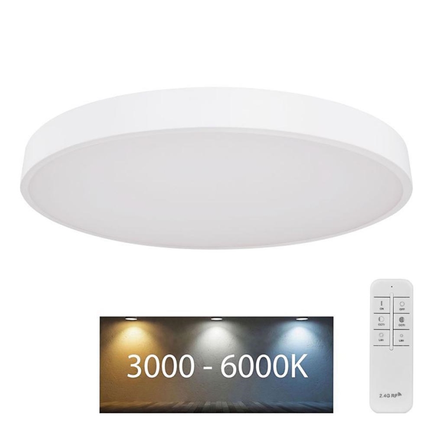 Globo - Dimbare LED plafondlamp LED/48W/230V 3000-6000K + afstandsbediening