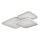 Globo - Dimbare LED-plafondlamp LED/55W/230V 2700-6000K 65x45,5 cm + afstandsbediening