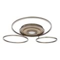 Globo - dimbare LED-plafondlamp LED/60W/230V 2700-6500K 80,8x99,2 cm messing + afstandsbediening