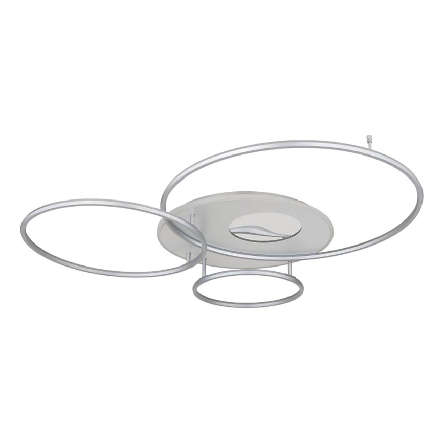 Globo - Dimbare LED plafondlamp LED/70W/230V 2700-6500K mat chroom + afstandsbediening