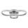 Globo - Dimbare LED-plafondlamp LED/90W/230V 2700-6000K zilver + afstandsbediening