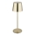 Globo - Dimbare LED-tafellamp met aanraakbediening en oplaadbare batterij LED/2W/3,7V 3000/4000/6000K 2200 mAh goudkleurig