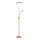 Globo - Dimbare LED-vloerlamp LED/20W/230V + LED/4W 3000K messing