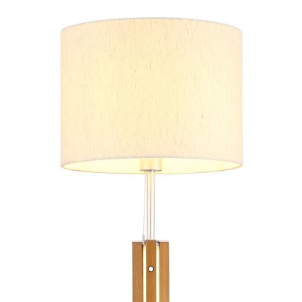 Globo - Dimbare LED-vloerlamp LED/21W/230V + 1xE27/25W