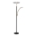 Globo - Dimbare LED-vloerlamp LED/40W/230V + LED/5,5W 2700/4000/6000K zwart