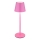 Globo - Dimbare oplaadbare LED-buitentafellamp met aanraakbediening 3-in-1 LED/3W/5V 3000/4000/5000K IP54 1800 mAh roze