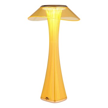 Globo - Dimbare oplaadbare LED-tafellamp LED/2,5W/3,7V 1200 mAh 2700/4500/6500K goud