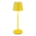 Globo - Dimbare, oplaadbare tafellamp voor buiten met aanraakbediening, 3-in-1, LED/3W/5V, 3000/4000/5000K, IP54, 1800 mAh, geel