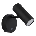 Globo - Dimbare oplaadbare wandspot LED/0,4W/3,7V 1800 mAh zwart