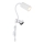 Globo - Flexibele lamp met clip 1xGU10/25W/230V wit