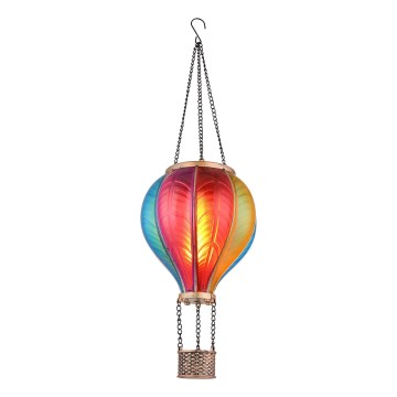 Globo - Hanger zonnedecoratie 20xLED/0,5W/3V IP44 Vliegende ballon