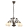 Globo - Hanglamp aan een ketting 5xE14/40W/230V