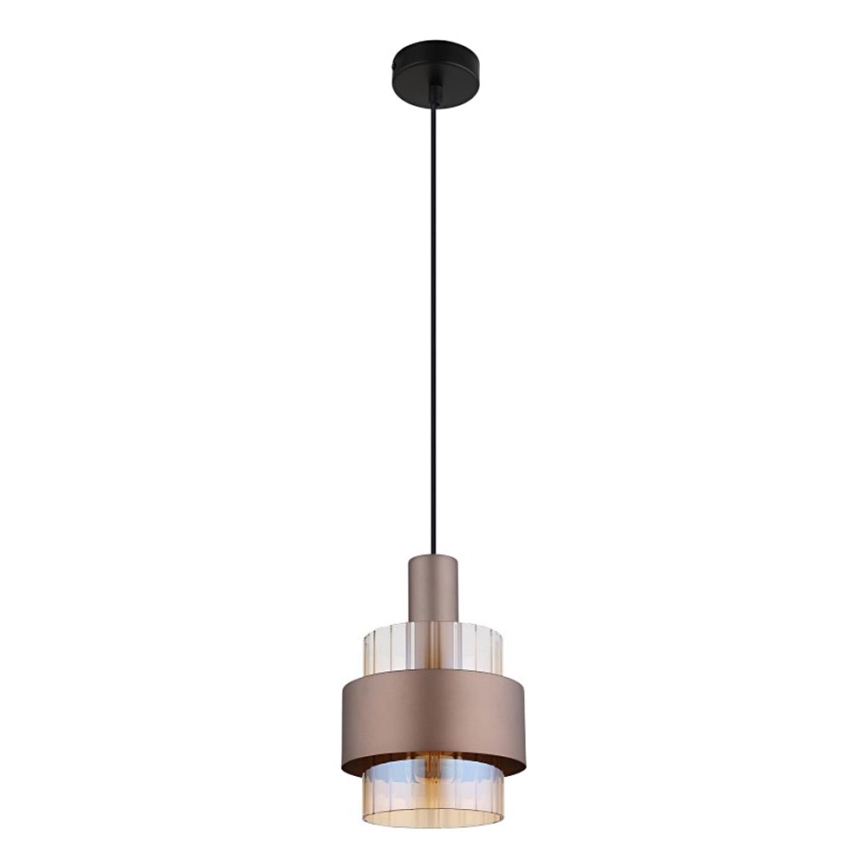 Globo - Hanglamp aan een koord 1xE27/60W/230V diameter 18,5 cm