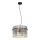 Globo - Hanglamp aan een koord 1xE27/60W/230V diameter 40 cm zwart