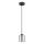 Globo - Hanglamp aan een koord 1xE27/60W/230V glanzend chroom diameter 14 cm