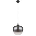 Globo - Hanglamp aan een koord 1xE27/60W/230V zwart