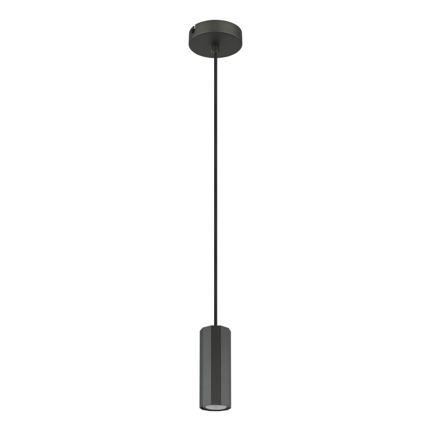 Globo - Hanglamp aan een koord 1xGU10/25W/230V zwart