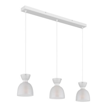 Globo - Hanglamp aan een koord 3xE14/40W/230V wit