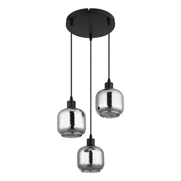 Globo - Hanglamp aan een koord 3xE27/25W/230V