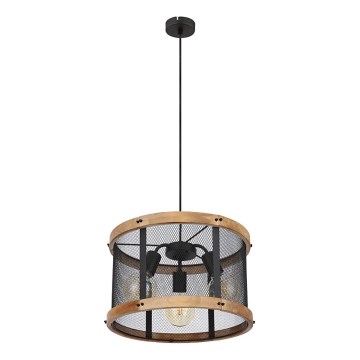 Globo - Hanglamp aan een koord 3xE27/40W/230V diameter 40 cm