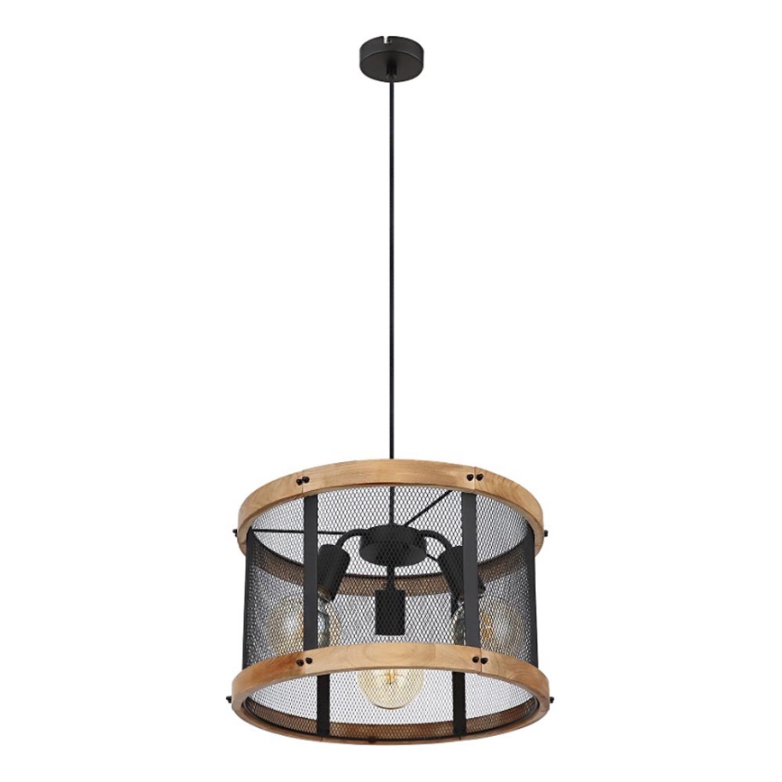 Globo - Hanglamp aan een koord 3xE27/40W/230V diameter 40 cm