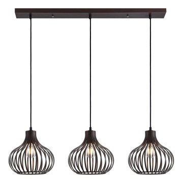 Globo - Hanglamp aan een koord 3xE27/40W/230V