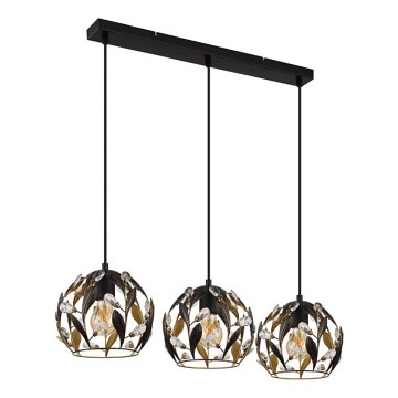 Globo - Hanglamp aan een koord 3xE27/40W/230V