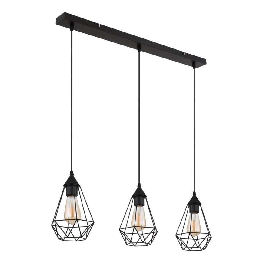 Globo - Hanglamp aan een koord 3xE27/60W/230V