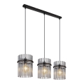 Globo - Hanglamp aan een koord 3xE27/60W/230V zwart
