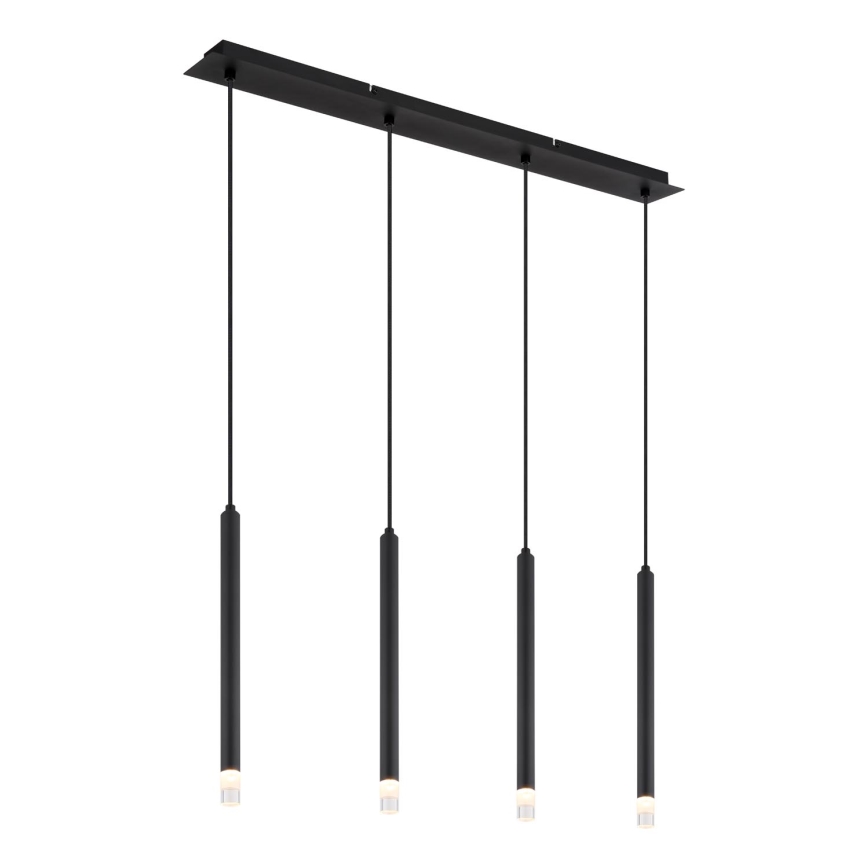 Globo - Hanglamp aan een koord 4xG9/4W/230V zwart