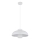 Globo - Hanglamp aan kabel 1xE27/60W/230V wit