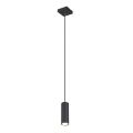 Globo - Hanglamp aan kabel 1xGU10/35W/230V zwart