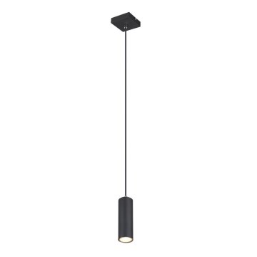 Globo - Hanglamp aan kabel 1xGU10/35W/230V zwart