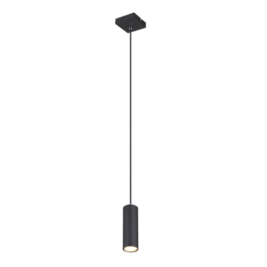 Globo - Hanglamp aan kabel 1xGU10/35W/230V zwart